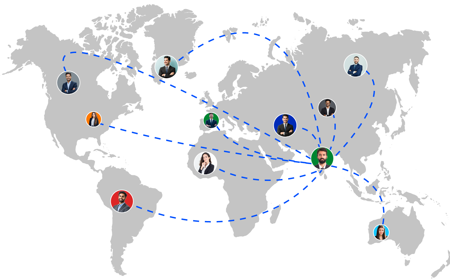 Global Network of teams and people